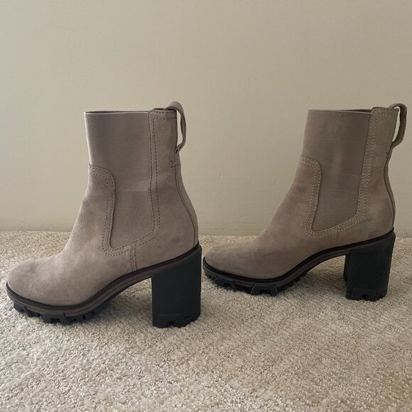Rag & Bone Shiloh Suede Combat Boots Size 7 - Picture 2 of 7